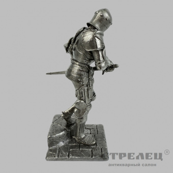 фото — оловянный солдатик «граф фон матч, 1445 год». гк